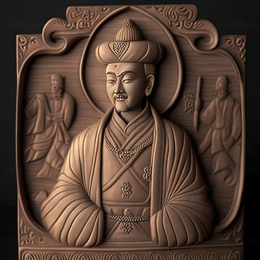 3D model Tashi Lama Tibetan (STL)